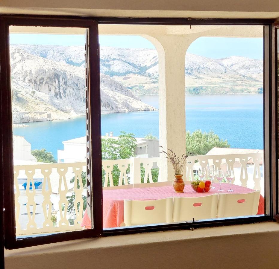 Ferienwohnung Stanko Sea View Metajna Exterior foto